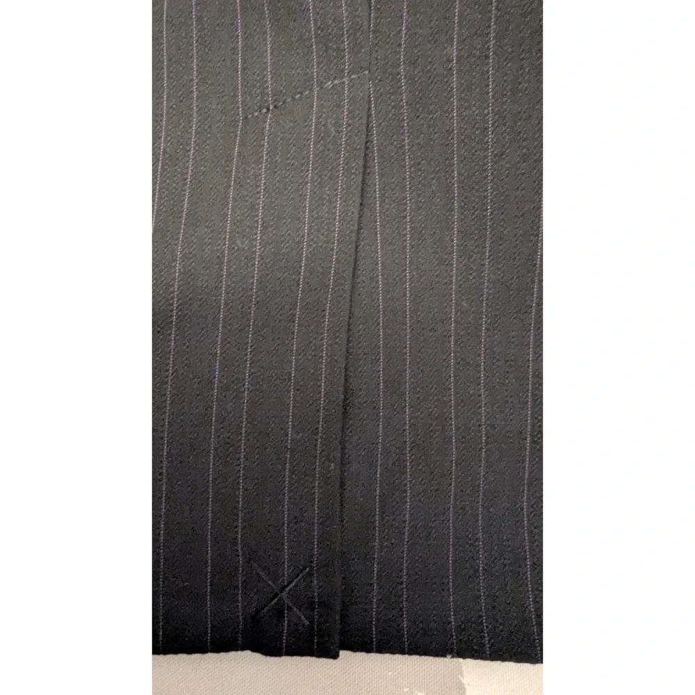 Lane‎ Bryant Womens 18 Black Pinstripe Career Business Pencil Skirt